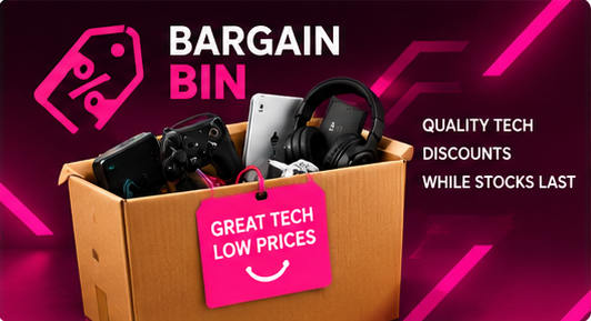 TechHub online store — Bargain Bin discounted tech