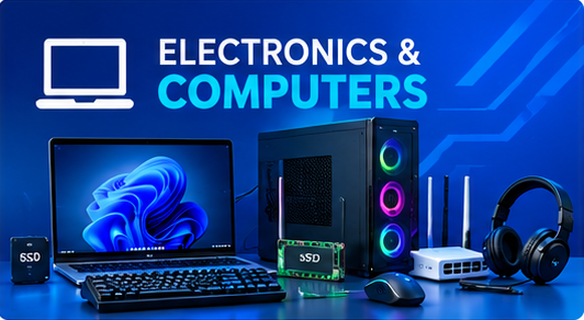 TechHub online store — computers, laptops and electronics